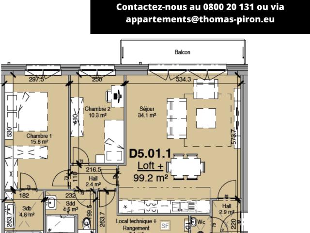 te koop Loft Luik