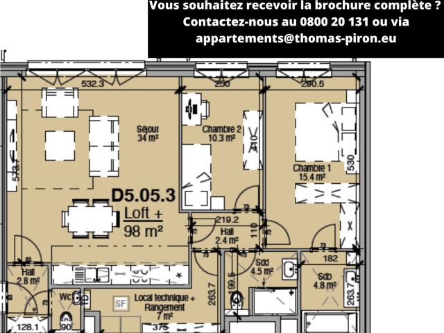 te koop Loft Luik