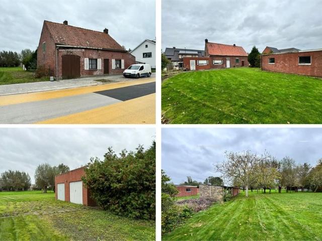 Te renoveren woning met drie slaapkamers op een perceel van 3416m²!