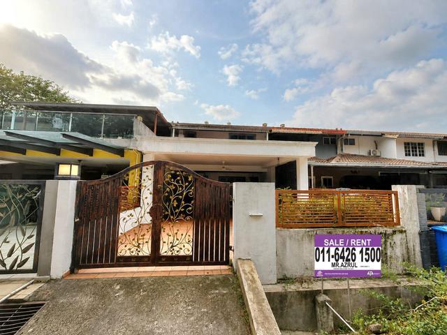 TEMURAH RUMAH 2 TINGKAT SEKSYeN 4 SHAH ALAM FACING OPEN EXTEND DAPUR