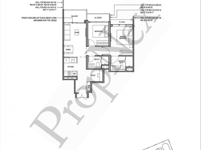 Tembusu Grand Condominium For Rent, $4,998, 2 Bed 2 Bath 743 sqft $6.73 psf