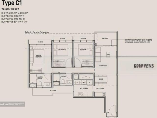 Tembusu Grand D15, Condominium