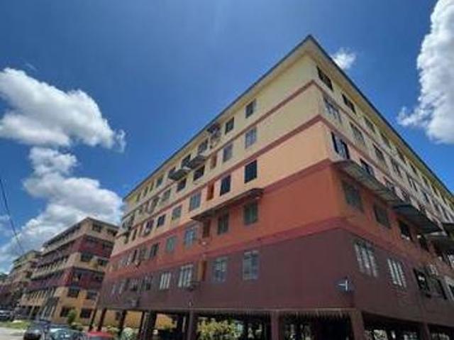 Temenggong Flat Bandar Indahpura Kulai Full loan Sri Putra apt senai