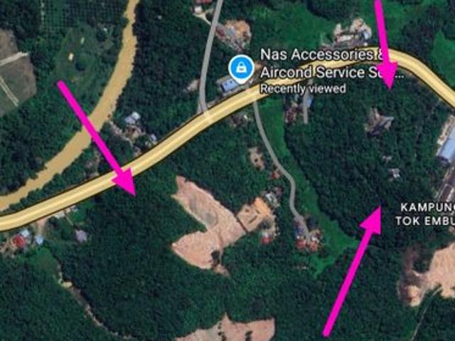 Temerloh Road Side Land for selling Freehold, non bumi
