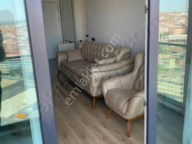 Tempoint Sitesinde Önü Açık Eşyalı Kiralık 1+1 Daire