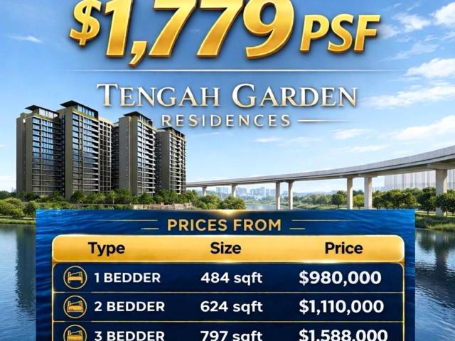 Tengah Garden Residences u/c D24, Apartment