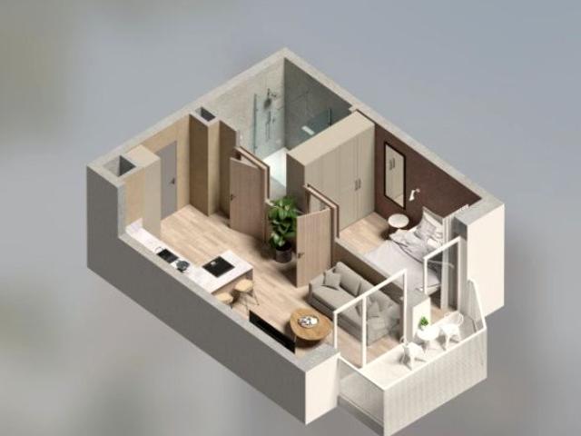 Teofila Mateckiego 34,10 m², Poznań
