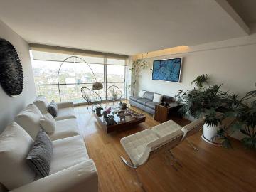 TECAMACHALCO: DEPARTAMENTO AAA CON VISTA ESPECTACULAR Y TERRAZA