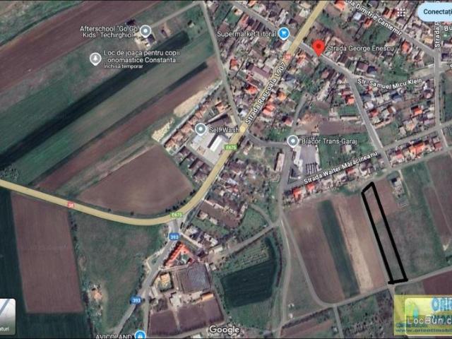 Techirghiol, teren 2.496mp, extravilan