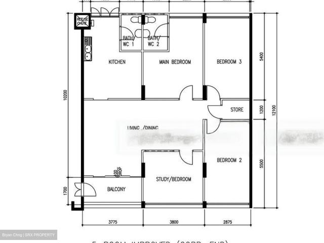 Teck Whye Lane Choa Chu Kang, HDB 5 Rooms