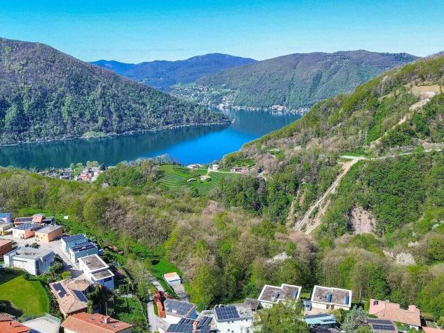 Teil des Baugrundstücks mit Seeblick in Rovio