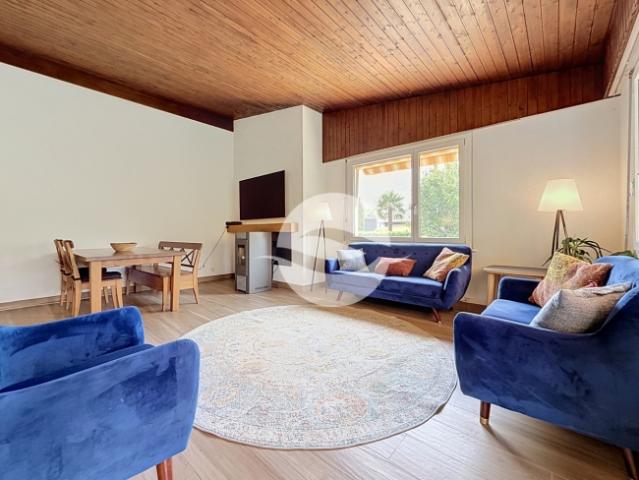 2 Zimmer Wohnung mit Terrasse, teilweise möbliert