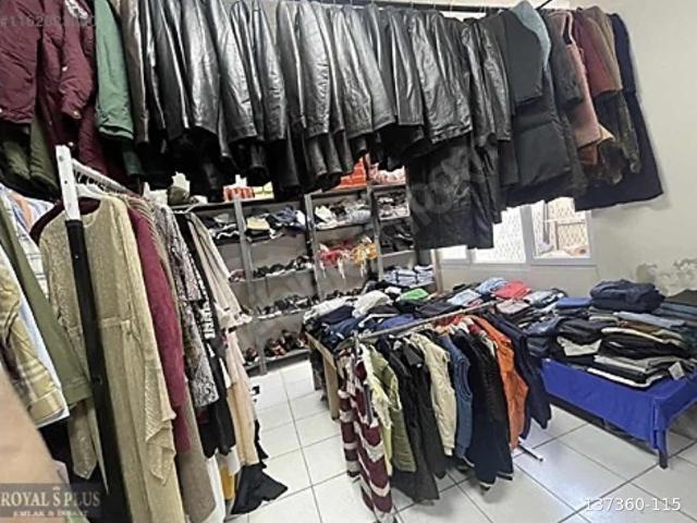 Tekstil ürünleri karışık 120.000 parça gümrük mağazası