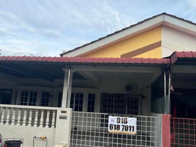 teluk intan taman intan mutiara single storey terrace for sale
