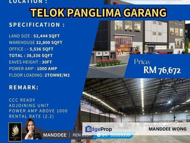 Telok Panglima Garang Industrial Zone