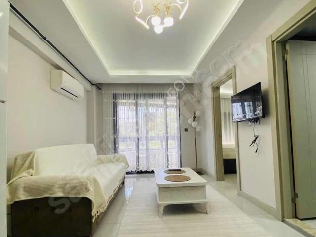 Tepeköy Çarşı Merkezde Eşyalı Kiralık 1+1 Lüks Daire