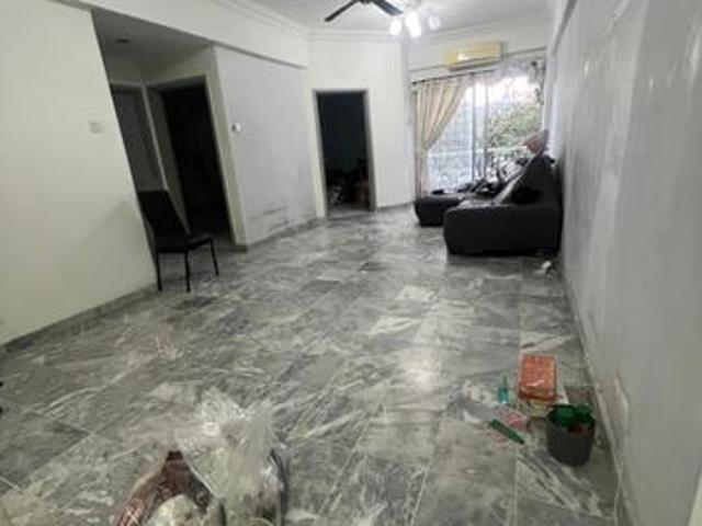 Teratai mewah condo 930sf 3r2b pfurnished setapak