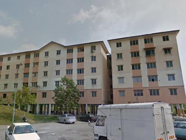Teratai Apartment Taman Bunga Raya Bukit Beruntung 650sf0 DownP