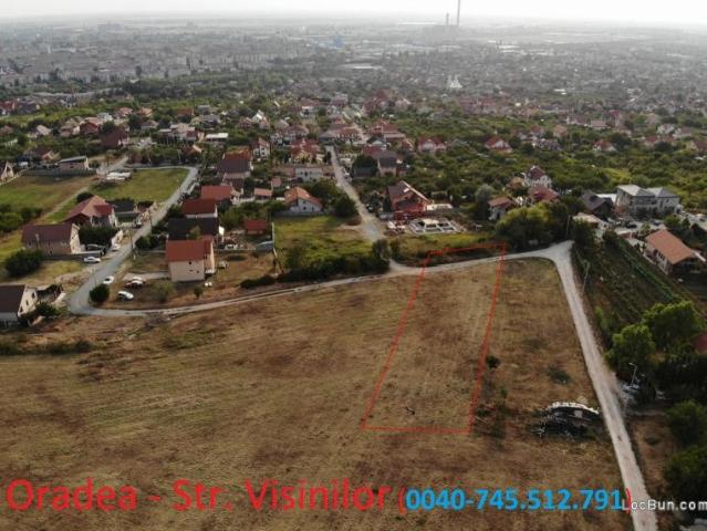 Teren intravilan la vanzare str. Visinilor, Oradea
