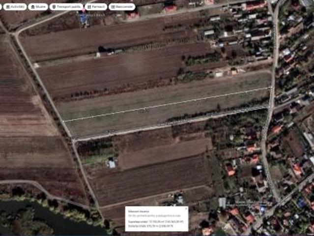 Teren intravilan 13. 908mp, parcelabil, toate utilitatile