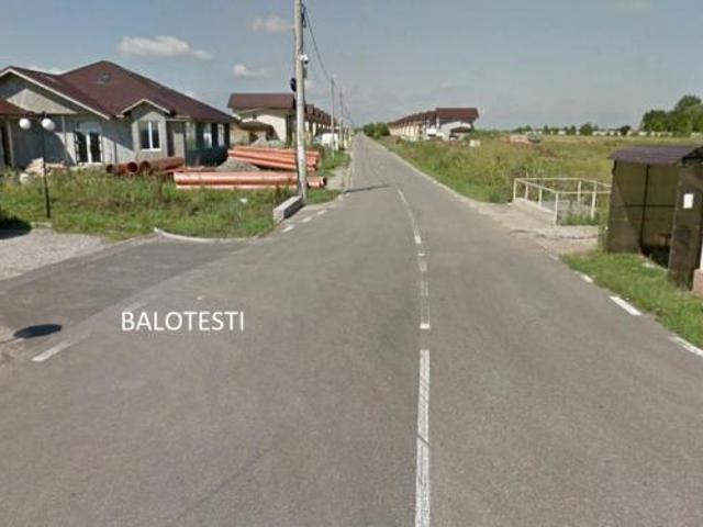 Teren sosea Balotesti Tunari 17 Ha intravilan zona Mixta