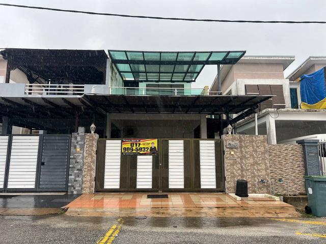 Teres 2 Tingkat di BKP Kuantan Fully Renovated Bebas Banjir