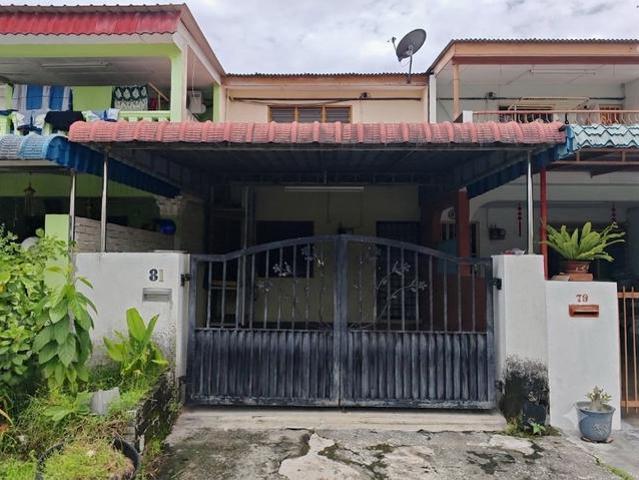 Teres 2 Tingkat Kos Rendah Taman Bertuah Klebang Ipoh utk di Jual