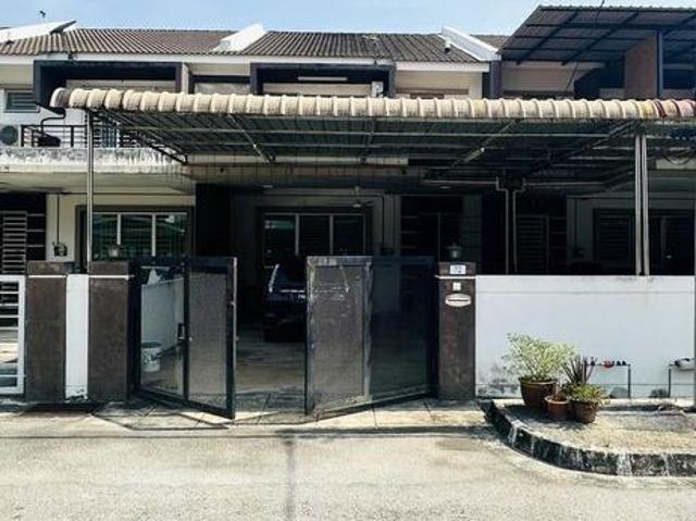 Teres Dua Tingkat Fully Reno untuk di jual di Bertam Boleh Full Loan