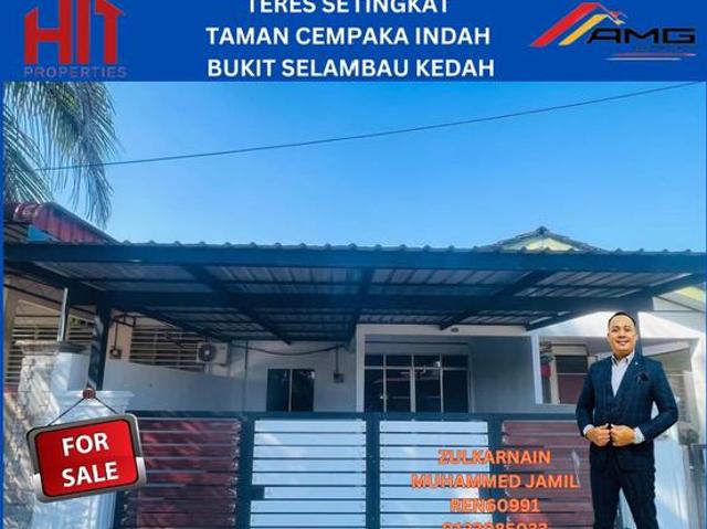 Teres Setingkat Baru Reno Tmn Cempaka indah di Bukit Selambau Kedah