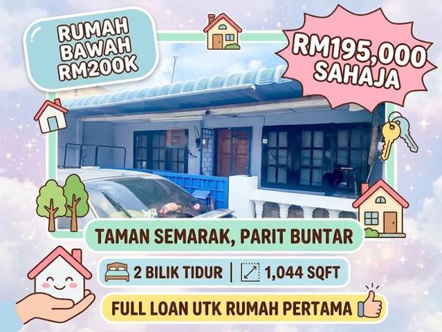 Teres Setingkat Taman Semarak Parit Buntar Perak