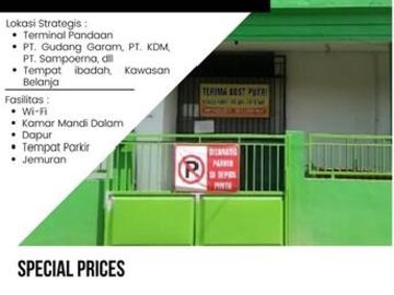 Terima kost! Kamar luas dengan AC, WiFi, dan kamar mandi dalam Lokasi strategis di pandaan kota