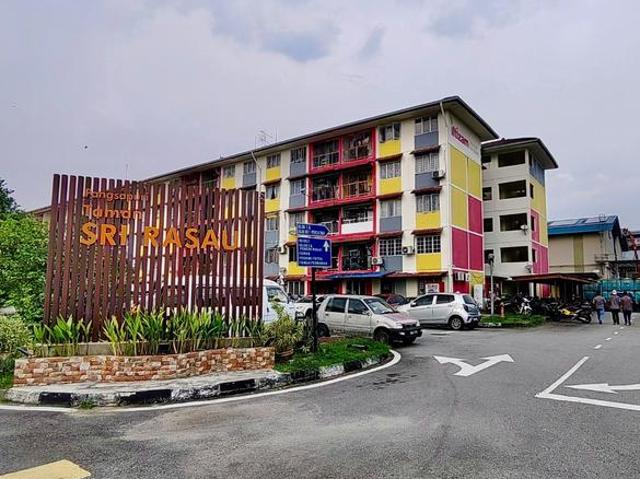 Termurah Tingkat 1 Apartment Sri Rasau Seksyen 16 Shah Alam