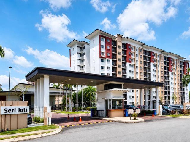 TERMURAH END LOT Apartment Seri Jati Setia Alam FREEHOLD 2 Parking