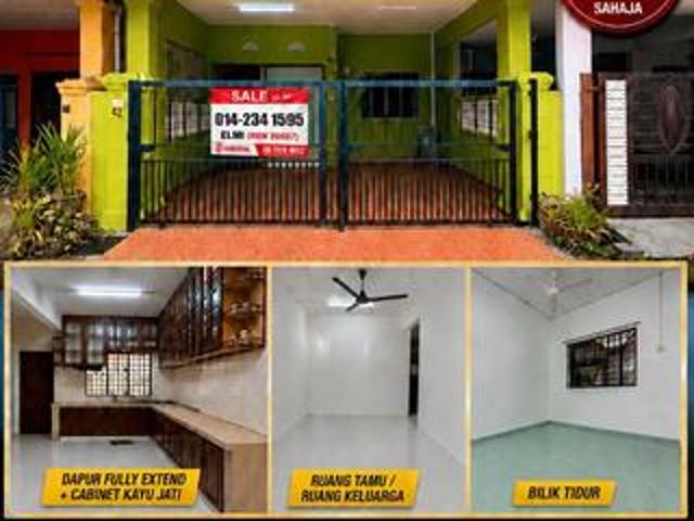 Termurah Facing Surau Teres 1 Tingkat Taman Paya Emas