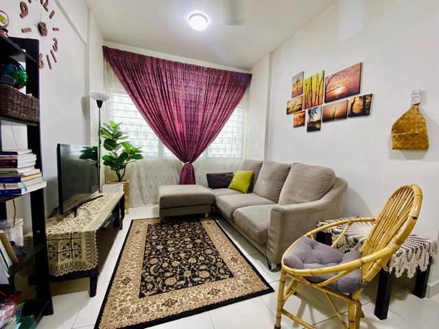 TERMURAH FULLY FURNISH Suria Raflesia Apartment Setia Alam