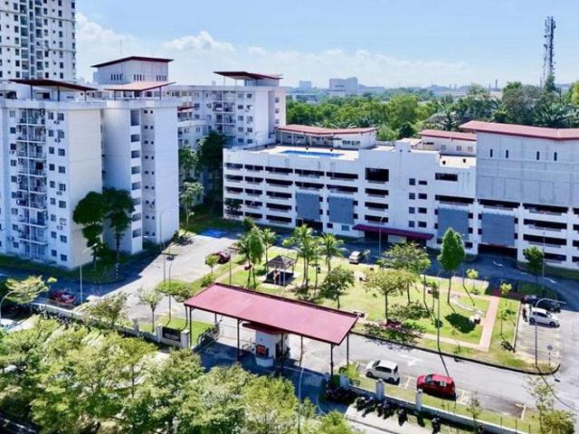 Termurah Level 2 Apartment Kristal Heights Seksyen 7 Shah Alam