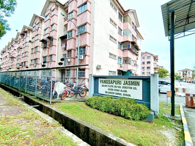 Termurah Pangsapuri Jasmin Pluto Seksyen U5 Shah Alam