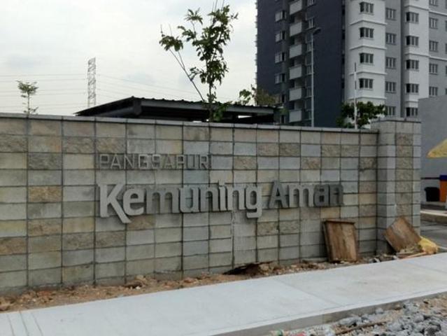 TerMurahFreeholdPangsapuri Kemuning AmanLPPSASJK100LoanCashBac