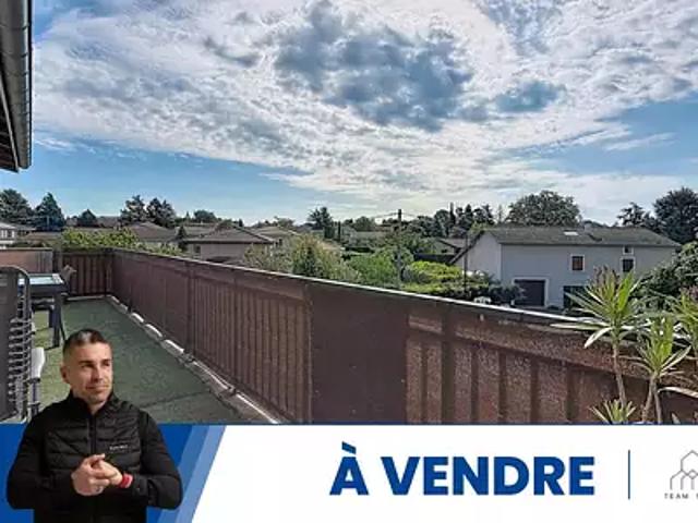 Ternay 69360 Achat / Vente appartement 4 pièces t4 au dernier étage terrasse