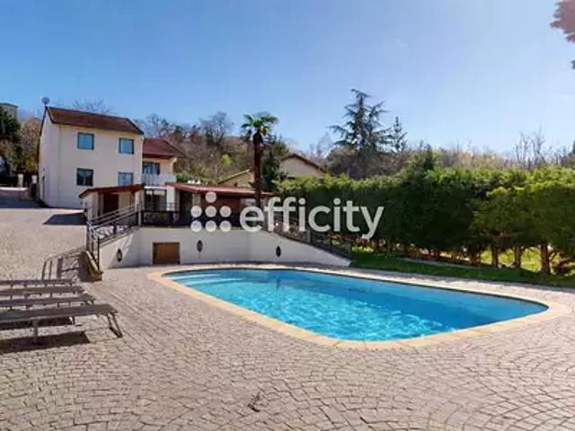Ternay 69360 Achat / Vente maison 7 pièces t7 piscine jardin