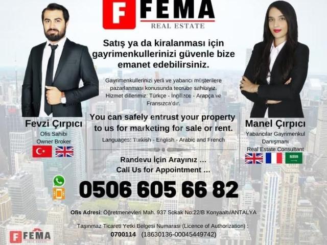 Terra Concept'te Lüks Ve Konforlu Kiralık 1+1 Daire | Fema