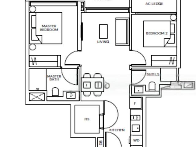 Terra Hill D5, Apartment