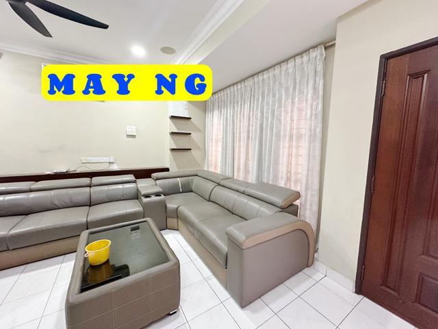 Terrace Corner Bukit Tengah Taman Sejati Partially Furnished Big Land
