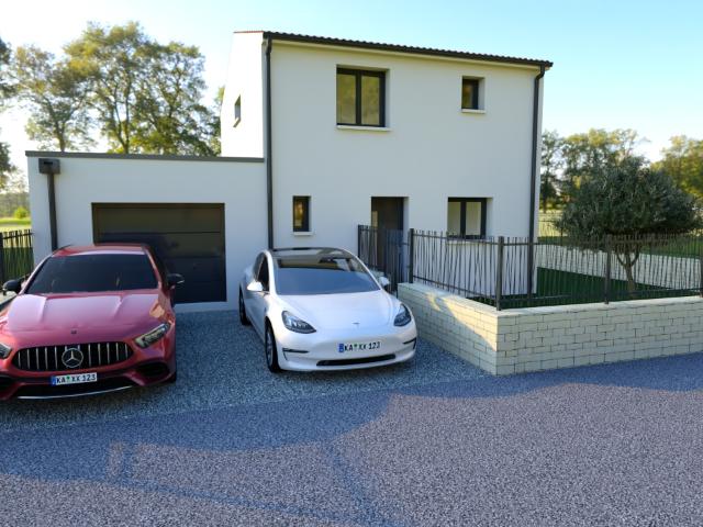 TERRAIN + MAISON