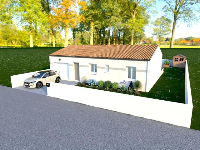 TERRAIN + MAISON À BOURGNEUF