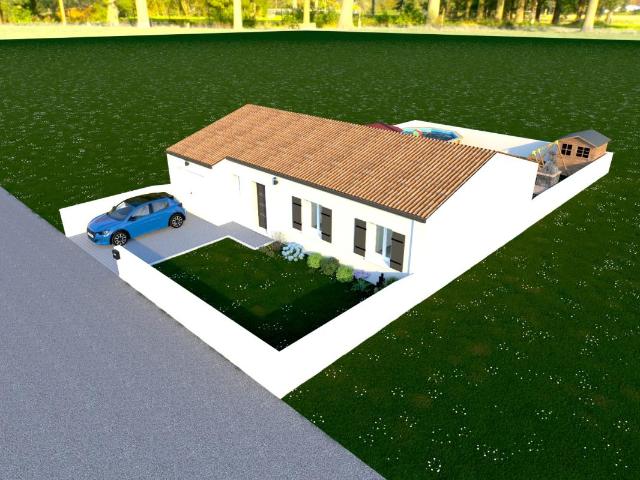 TERRAIN + MAISON À BOURGNEUF