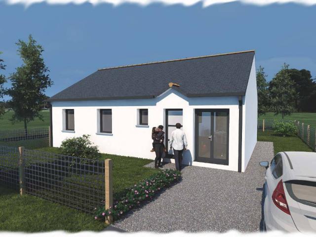 terrain + maison a pléchâtel