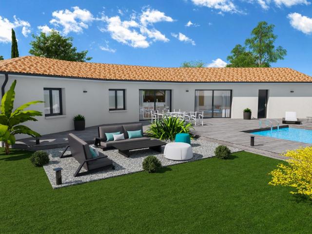 Terrain + maison à vendre a Lasgraisses