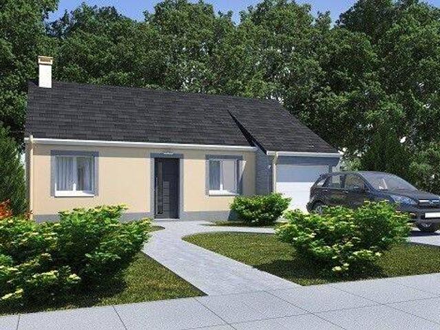 TERRAIN + MAISON NEUVE en PLAIN PIED 2 OU 3 CHAMBRES + GARAGE