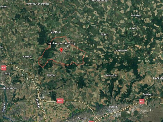 Terrain + maison plain pied 130 m² Saint André de Corcy
